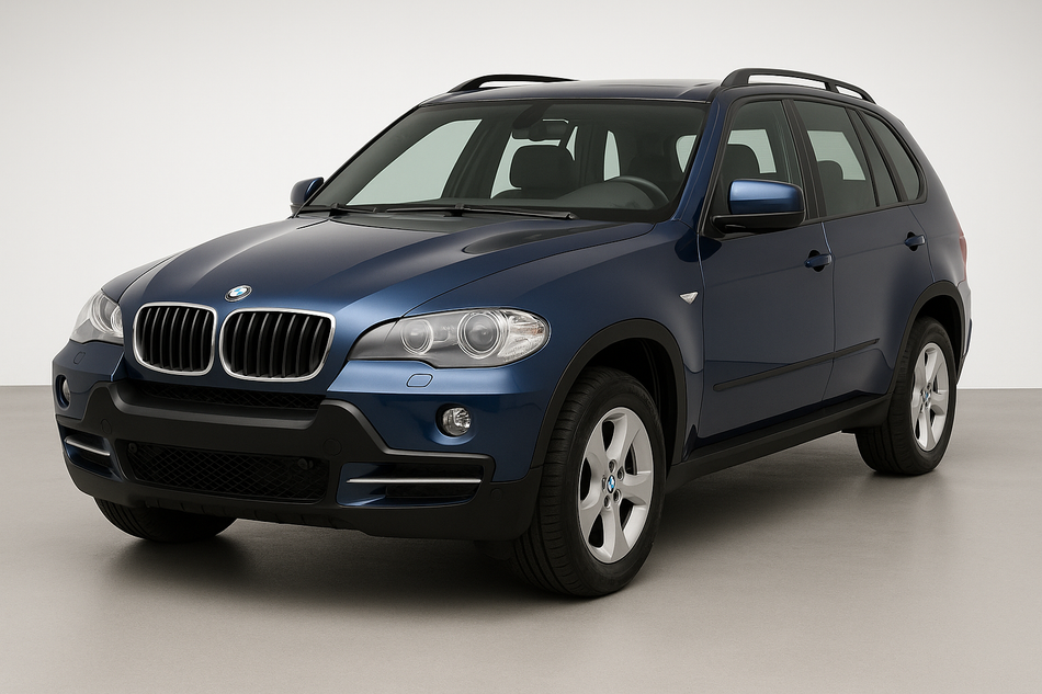 Tailored velour car mats for BMW X5 E70  7 SEATS (2007-2013)