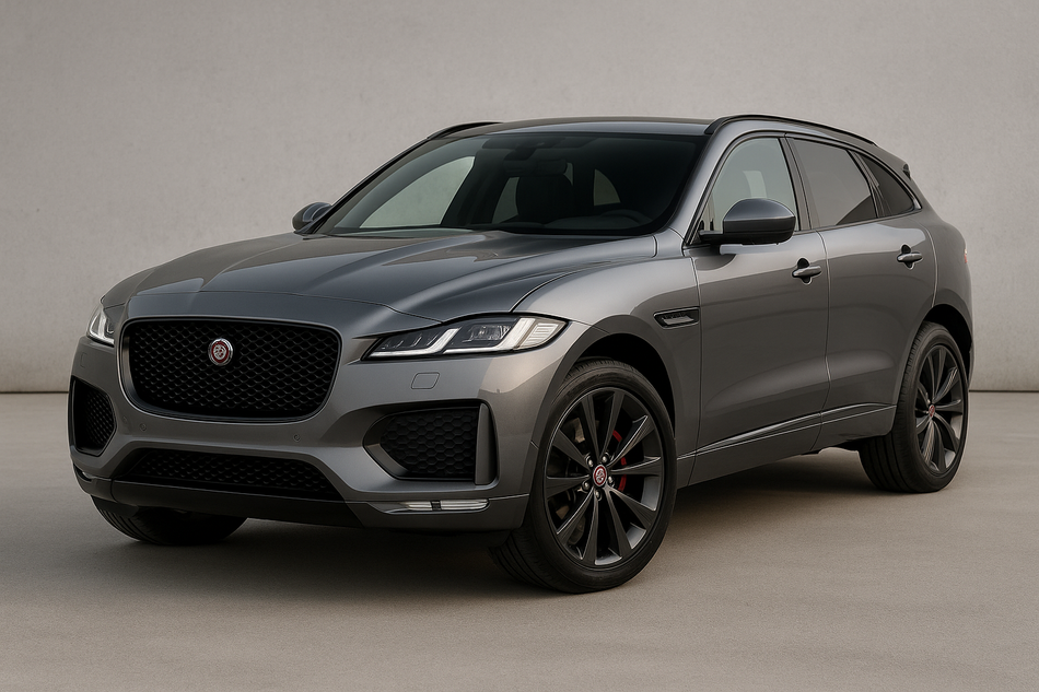 Tailored velour car mats for Jaguar F-PACE (2017-2025)