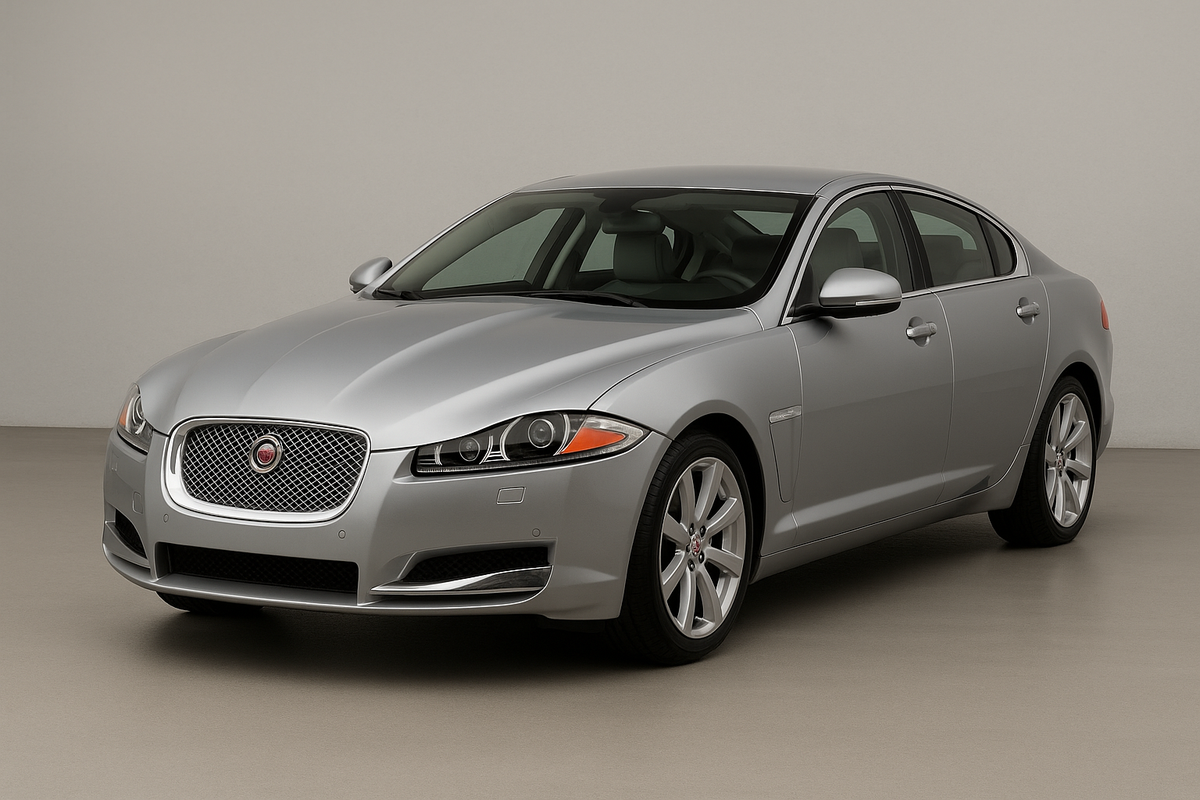 Tailored velour car mats for Jaguar XF X250 (2007-2015)
