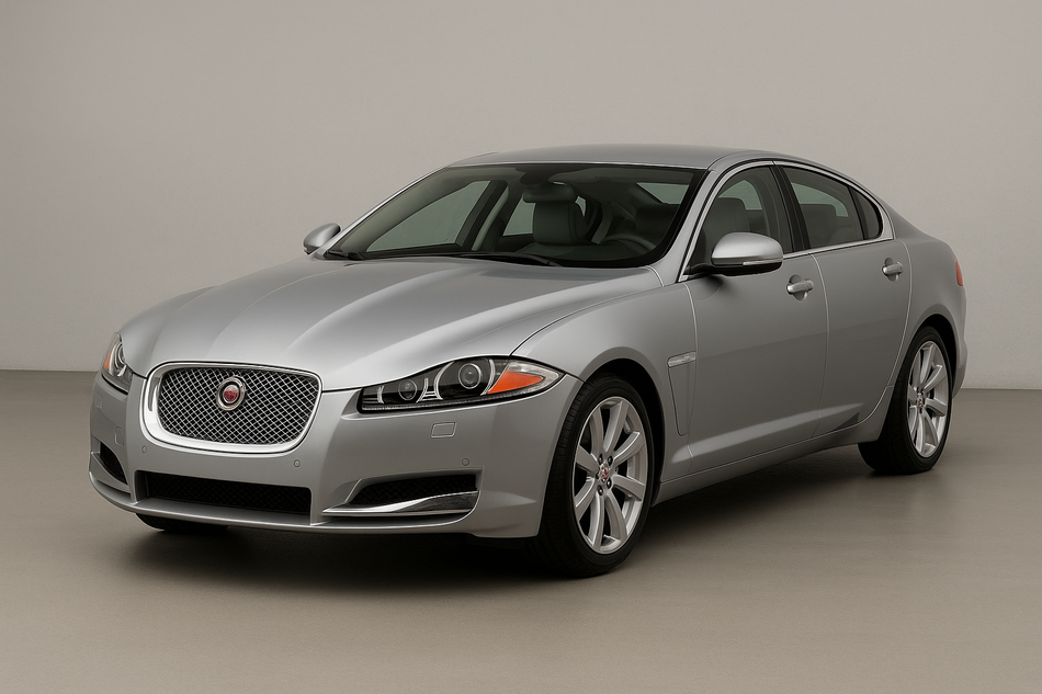 Tailored velour car mats for Jaguar XF X250 (2007-2015)