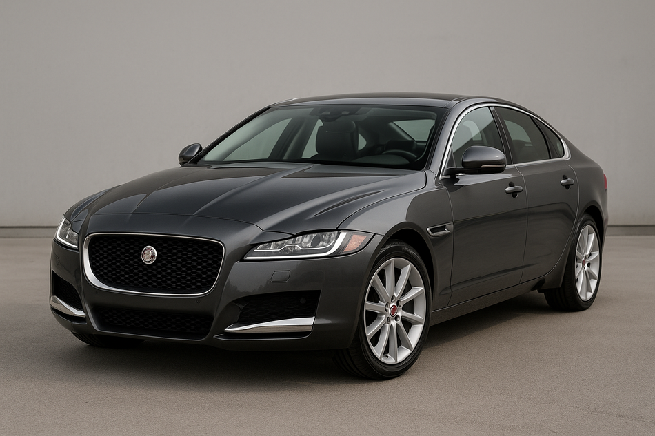 Tailored velour car mats for Jaguar XF X260 (2015-2024)