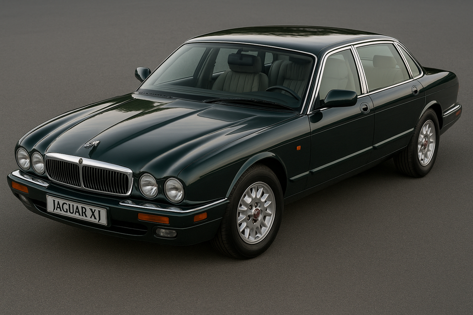 Tailored velour car mats for Jaguar XJ X300 LONG 1994-1997