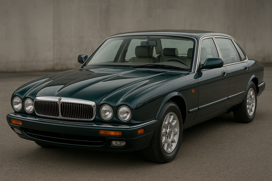 Tailored velour car mats for Jaguar XJ X300 1994-1997