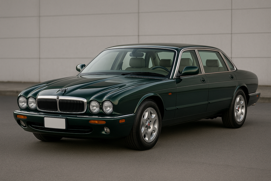 Tailored velour car mats for Jaguar XJ X308 LONG 1997-2003