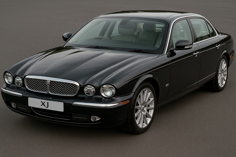 Tailored velour car mats for Jaguar XJ X358 LONG 2007-2009