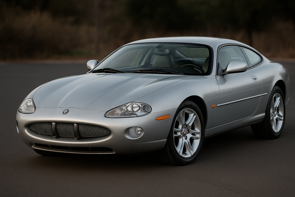 Tailored velour car mats for Jaguar  XKR X100 1996-2006